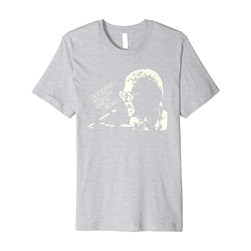 Elton John Goodbye Yellow Brick Premium Slim Fit T Shirt
